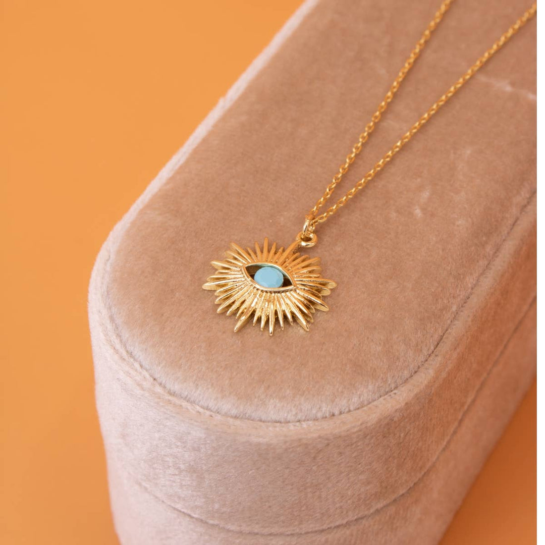 Evil Eye Burst Pendant