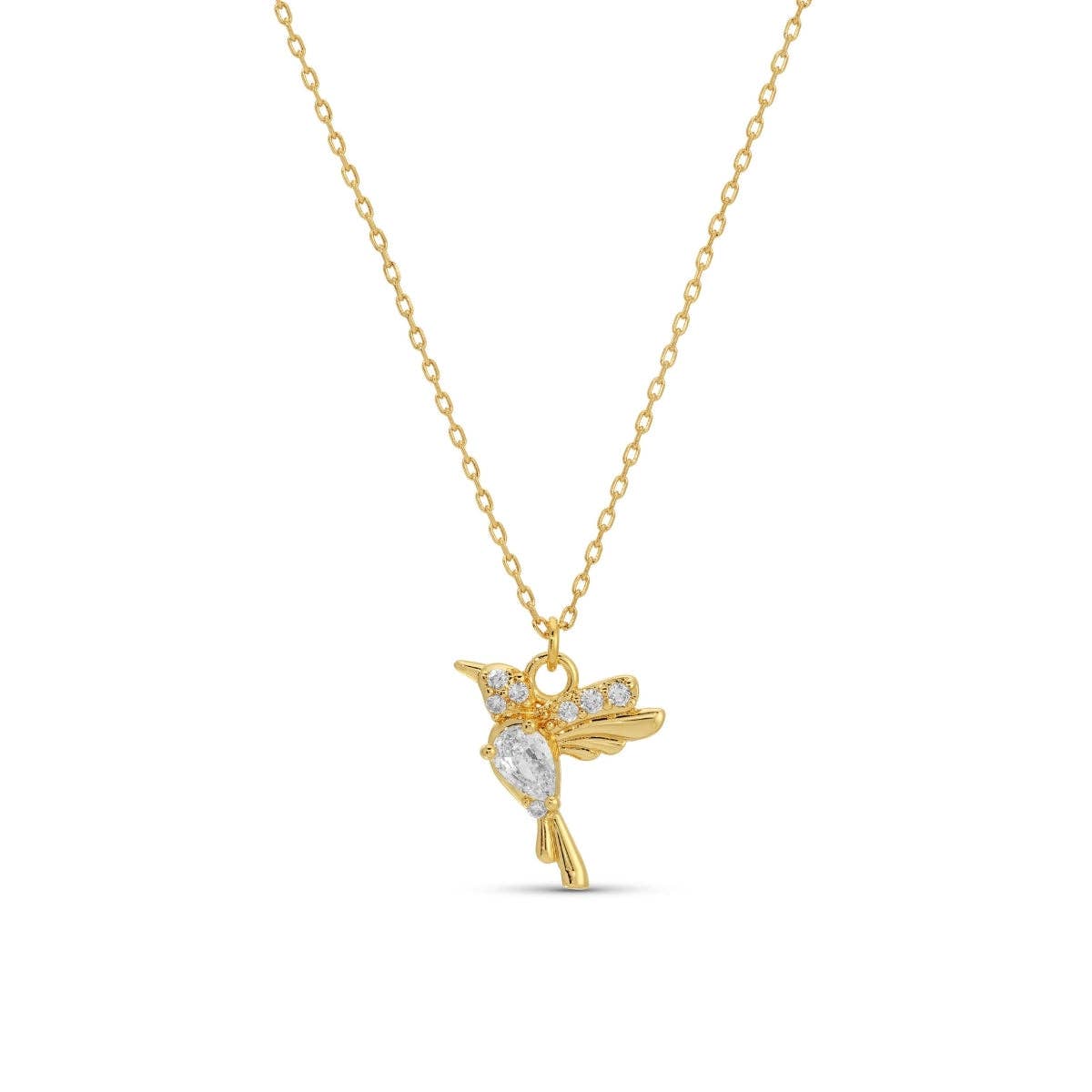 Hummingbird Pendant Necklace