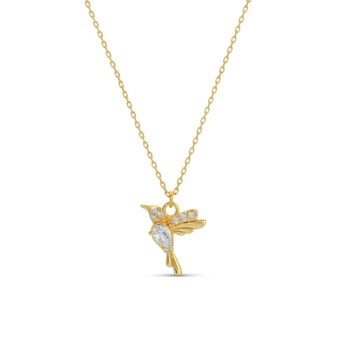 Hummingbird Pendant Necklace