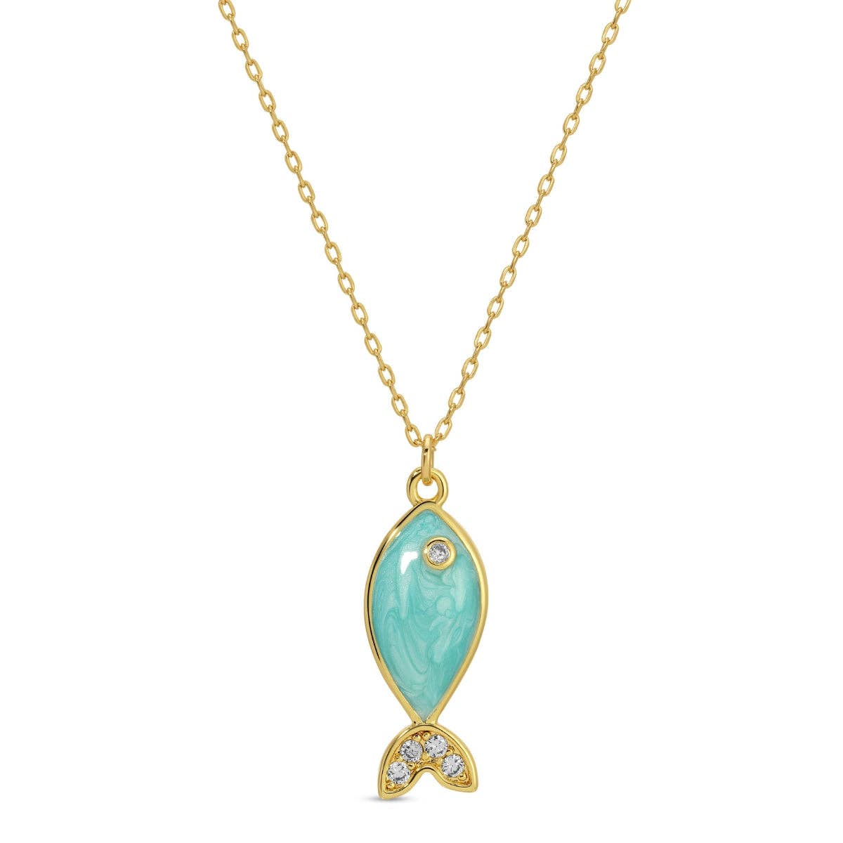 Fish Pendant Necklace