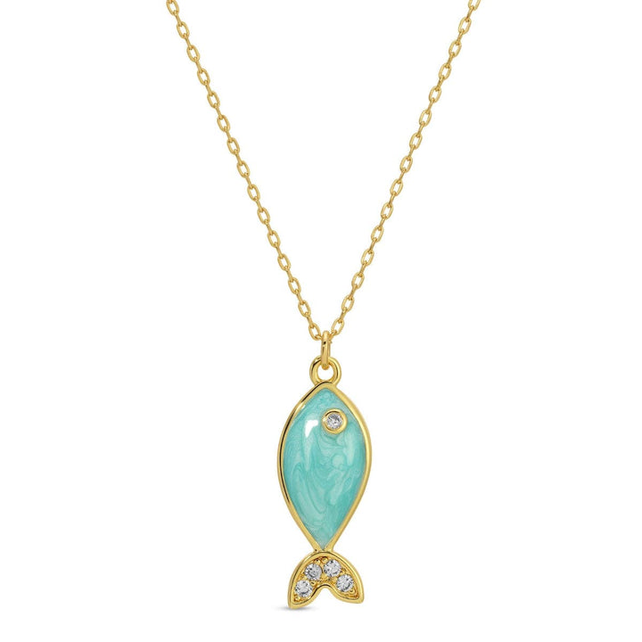 Fish Pendant Necklace