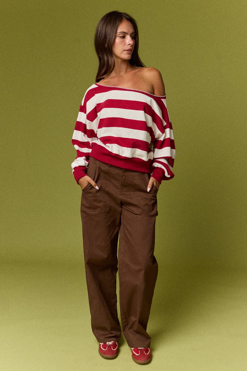 PP50788-1 Bianca Utility Wide Leg Pants