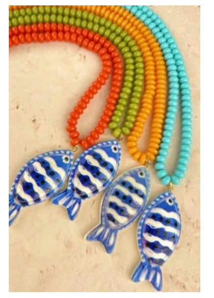 Fish necklaces