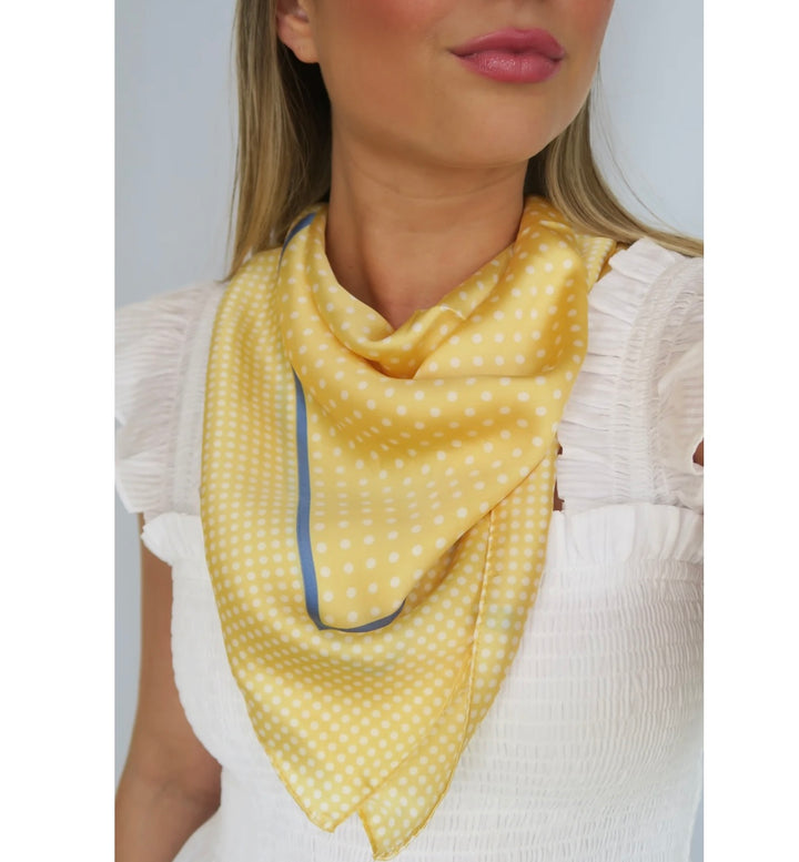 Yellow scarf