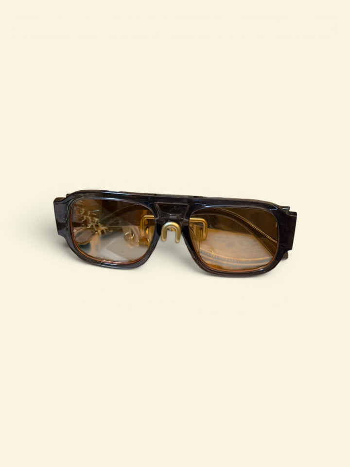Dark Darkest Gray Sunglasses