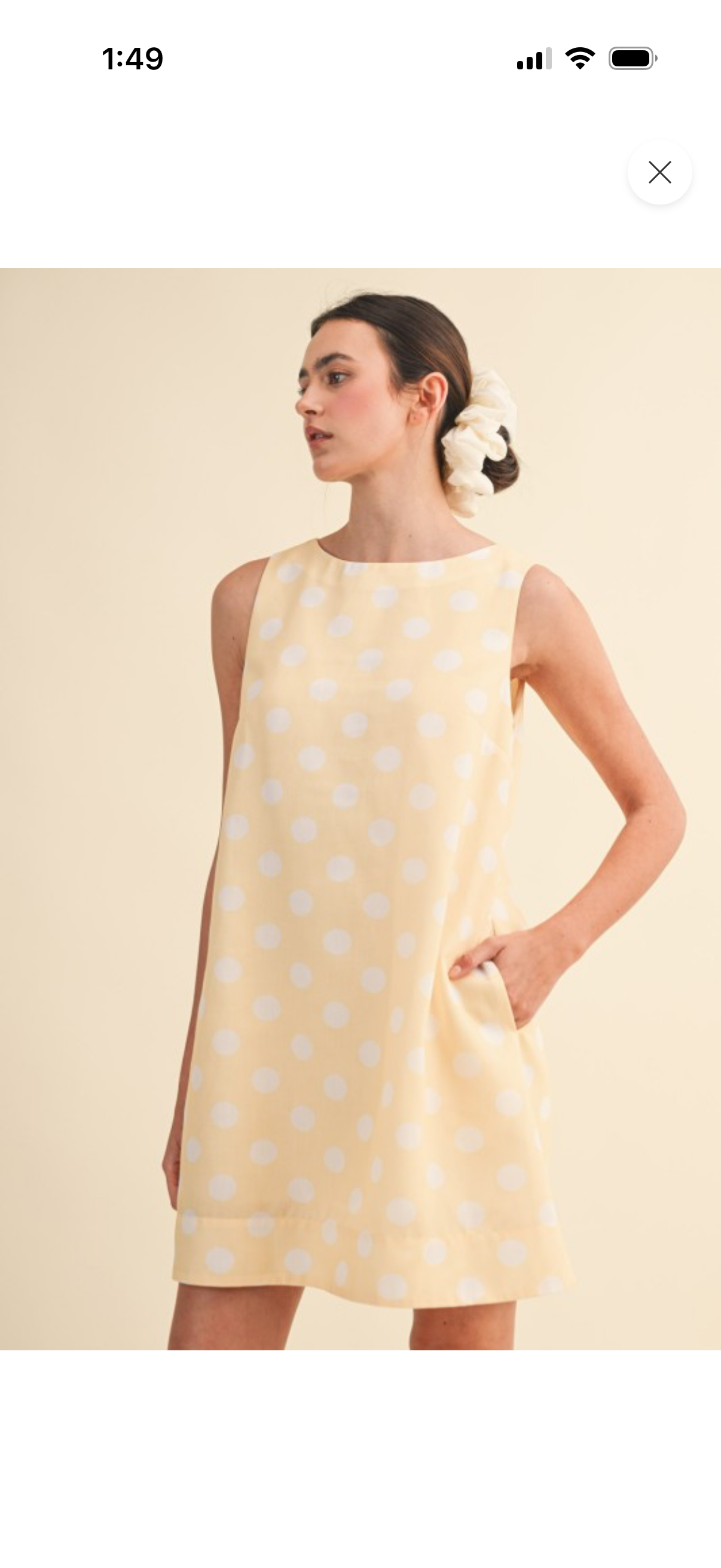 Butter Me Up Polka Dot Dress