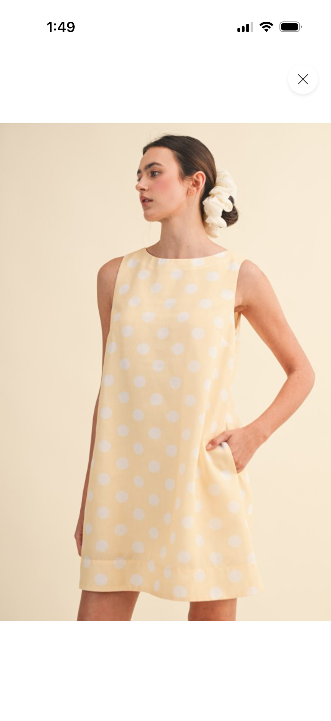 Butter Me Up Polka Dot Dress
