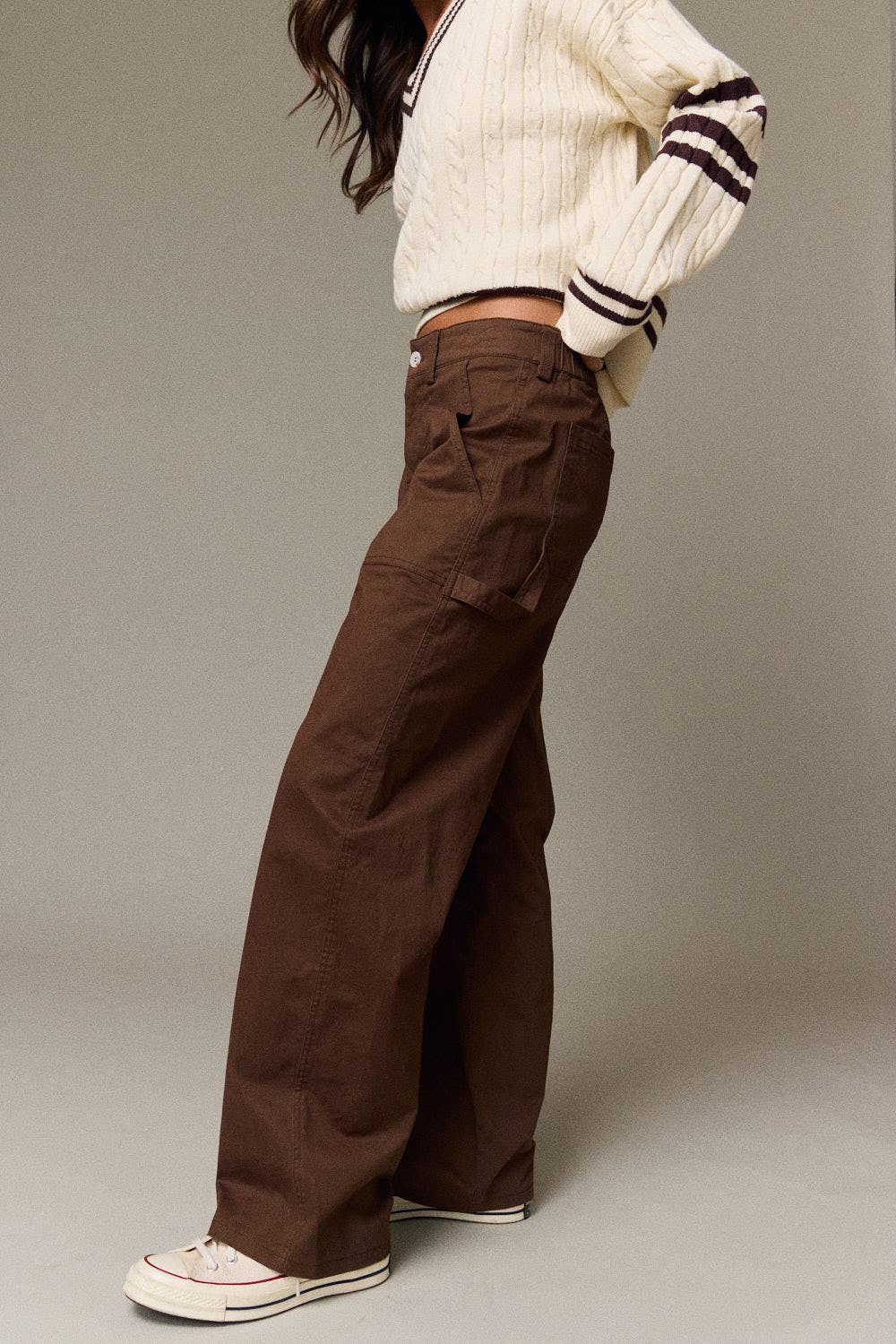 PP50788-1 Bianca Utility Wide Leg Pants