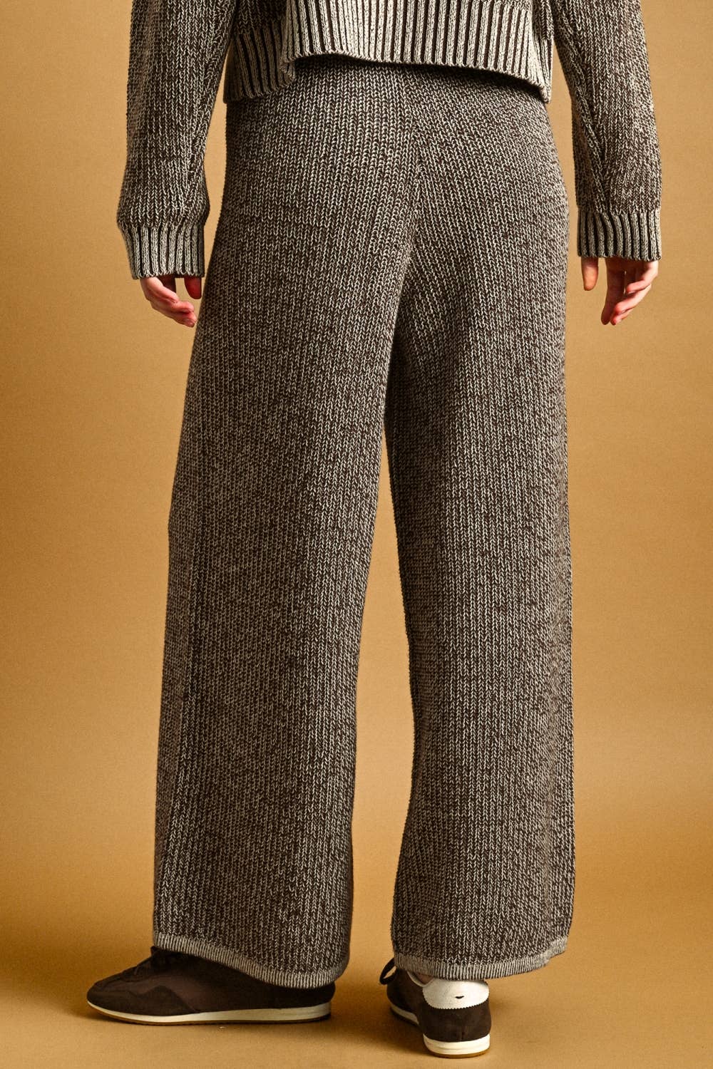 TWO TONE LOUNGE KNIT PANTS