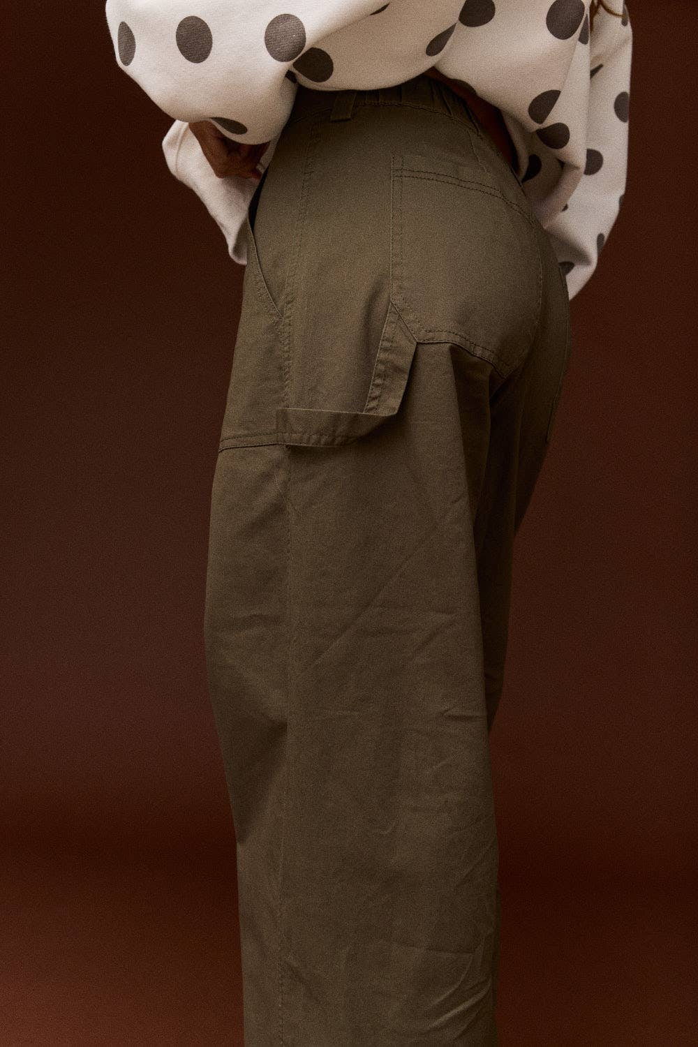 PP50788-1 Bianca Utility Wide Leg Pants