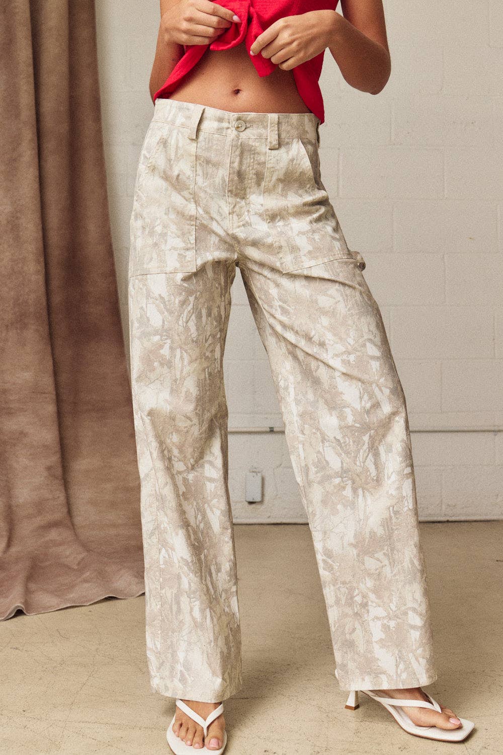 PP50788 - Camouflage Utility Cargo Pants