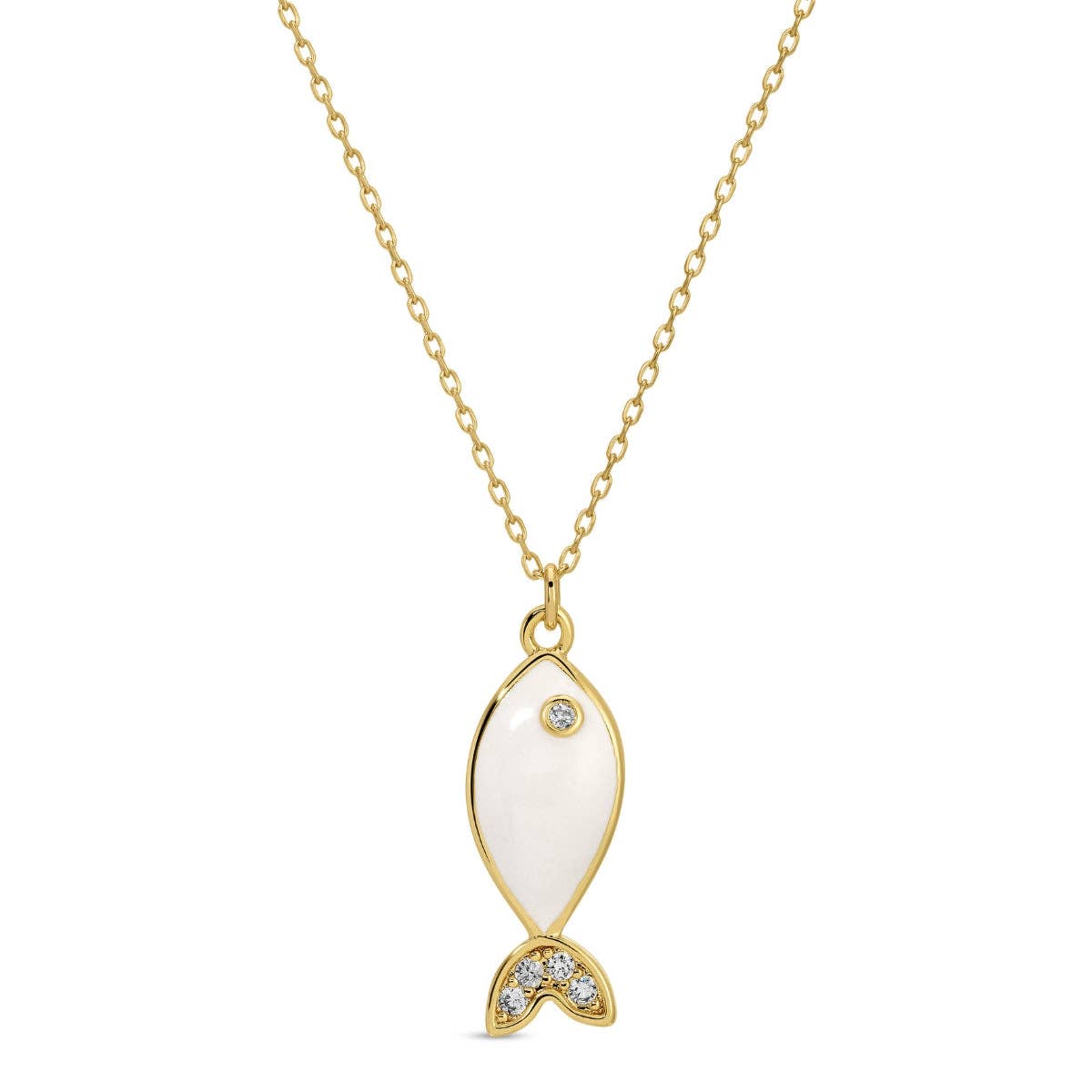 Fish Pendant Necklace
