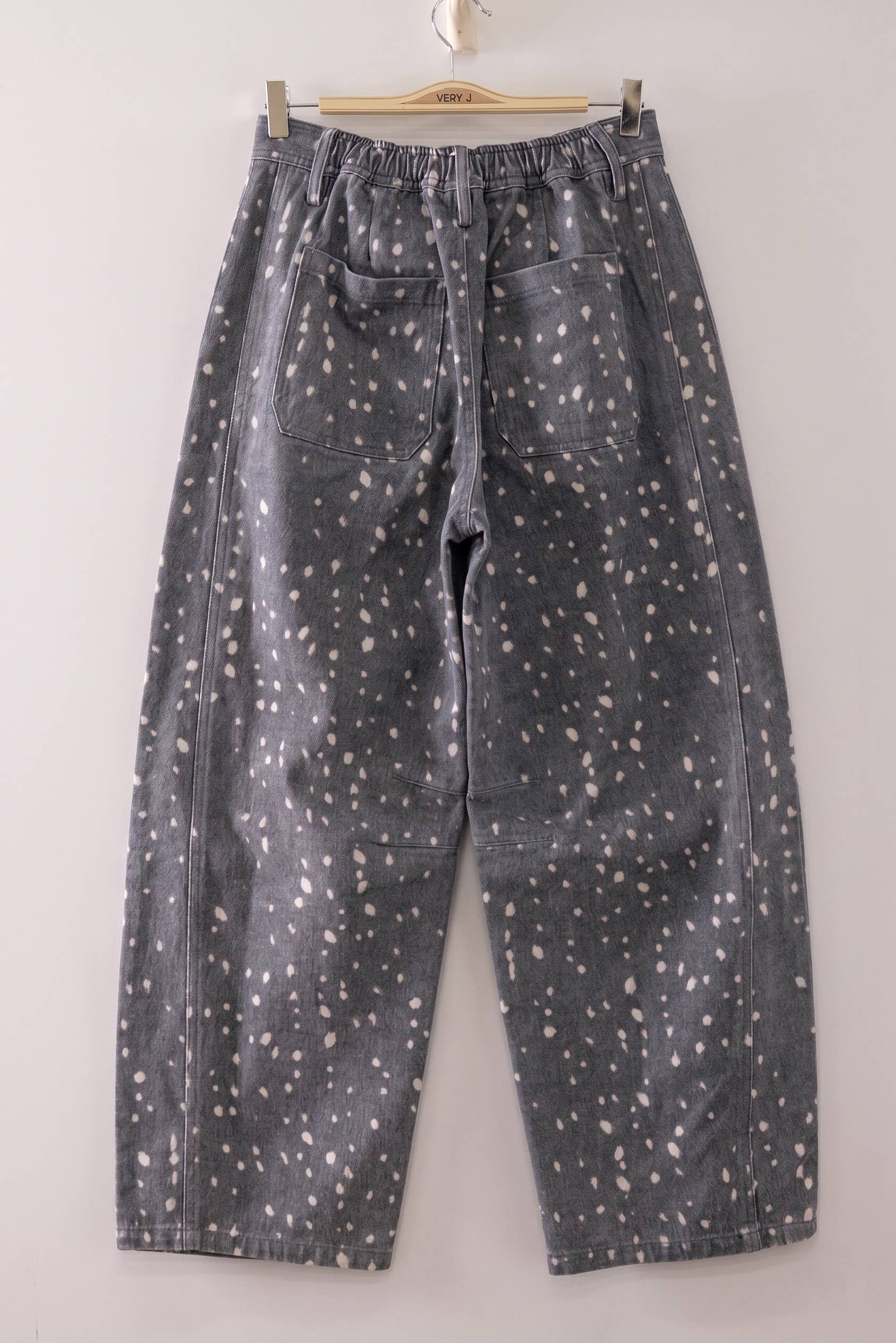 NP70891-26-Allover Print Barrel Pants
