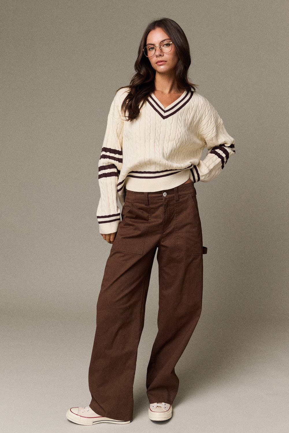 PP50788-1 Bianca Utility Wide Leg Pants