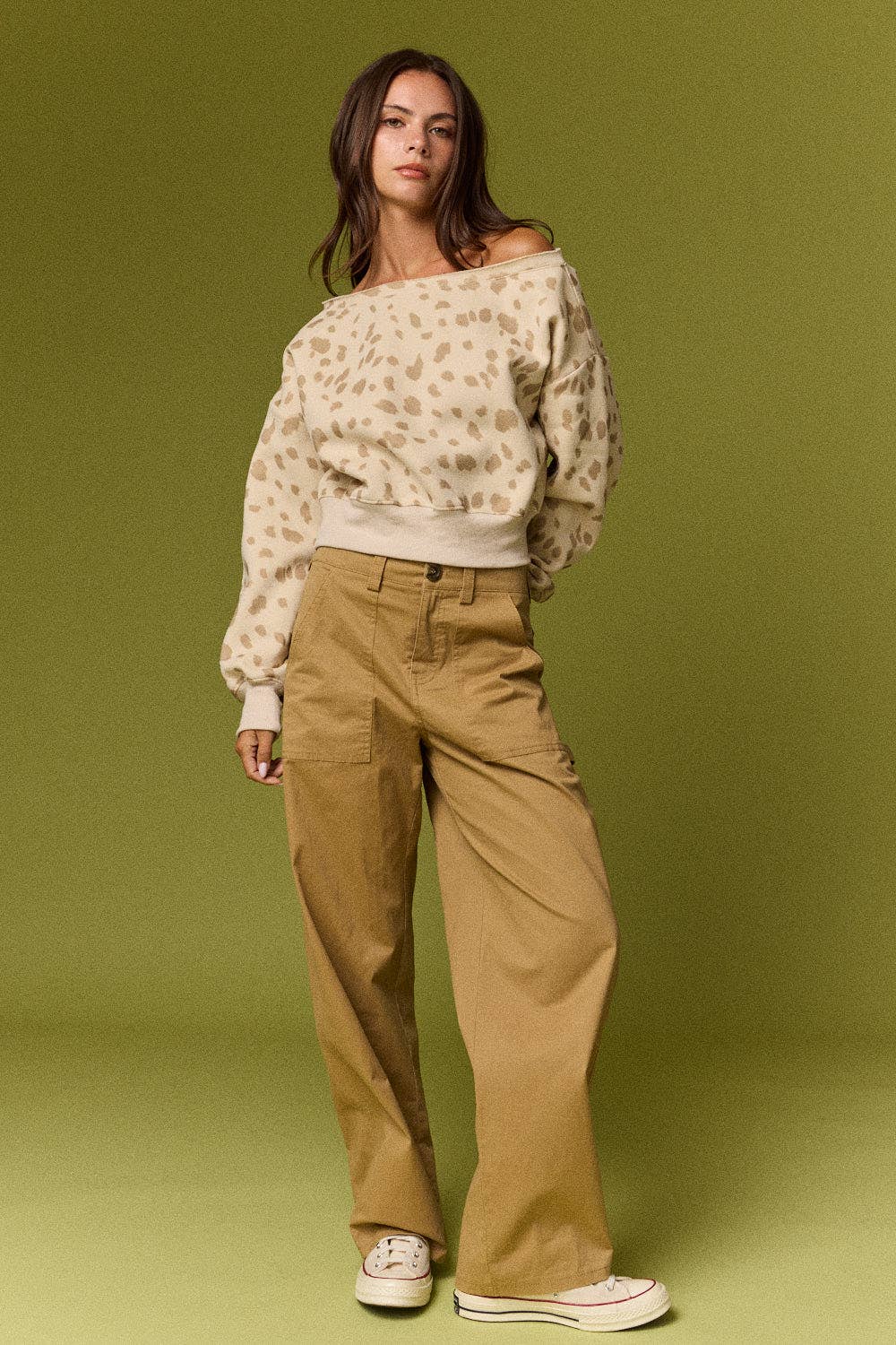 PP50788-1 Bianca Utility Wide Leg Pants