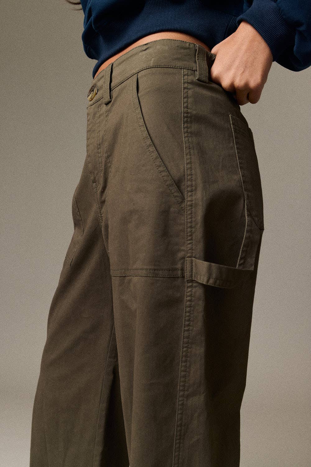 PP50788-1 Bianca Utility Wide Leg Pants